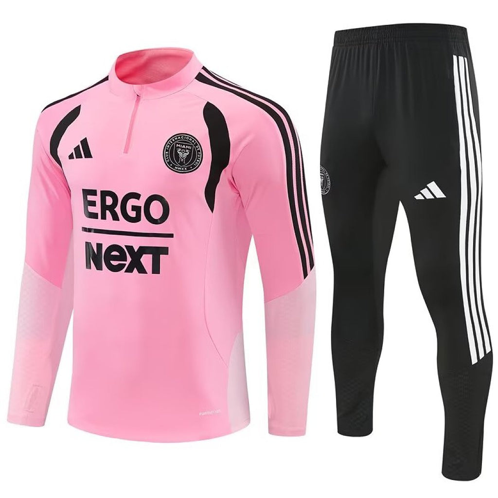 Inter Miami 2026/2027 Pink Half Pull Training Suit