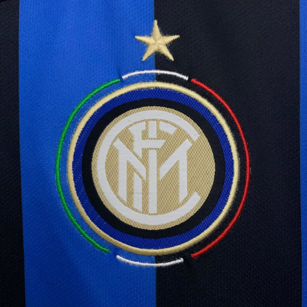 Inter Milan 2009/2010 Home Long Sleeve Retro Jersey