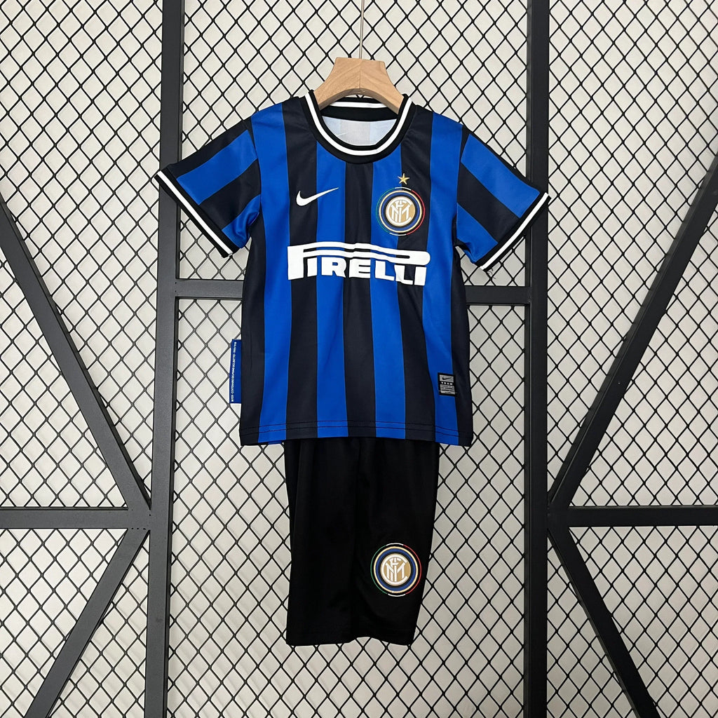 Inter Milan 2009/2010 Home Retro Jersey Kids Size