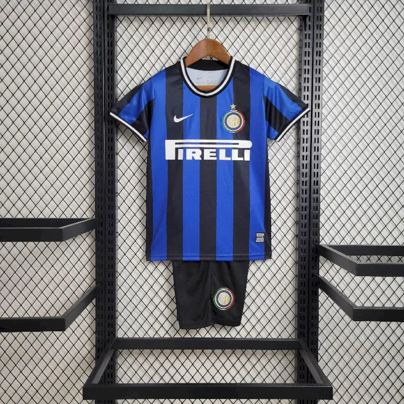Inter Milan 2009/2010 Home Retro Jersey Kids Size