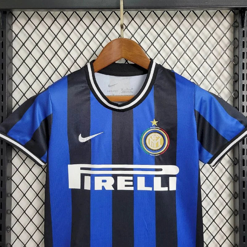 Inter Milan 2009/2010 Home Retro Jersey Kids Size