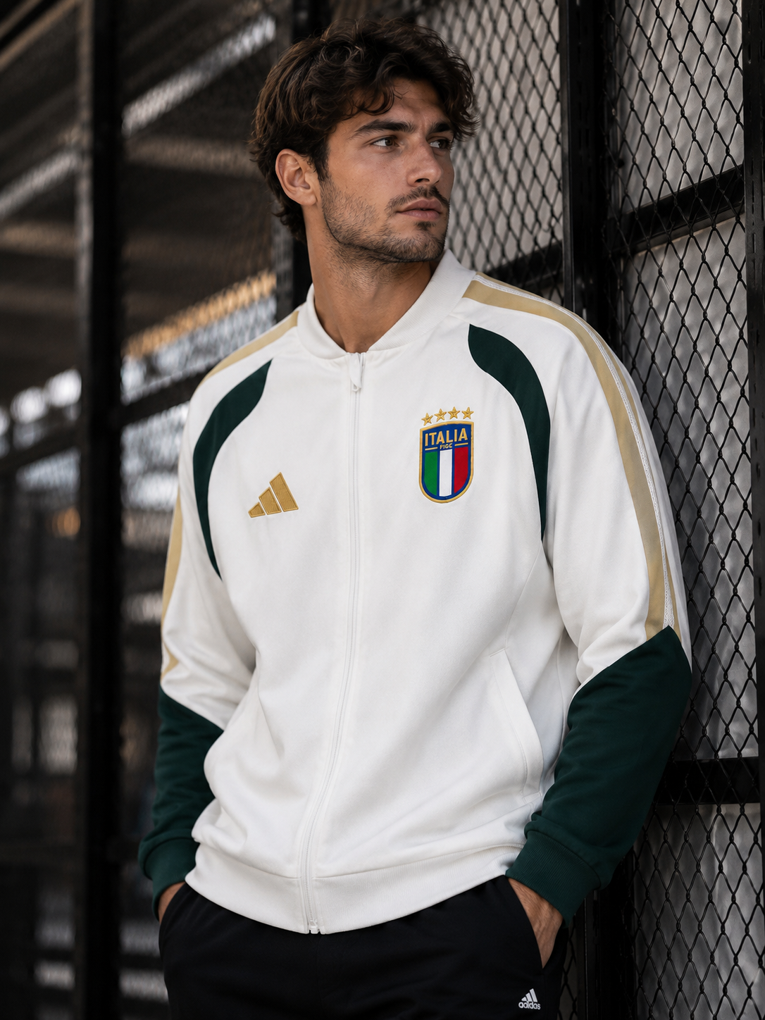 Italy 2026 White Casual Trench Windbreaker Jacket