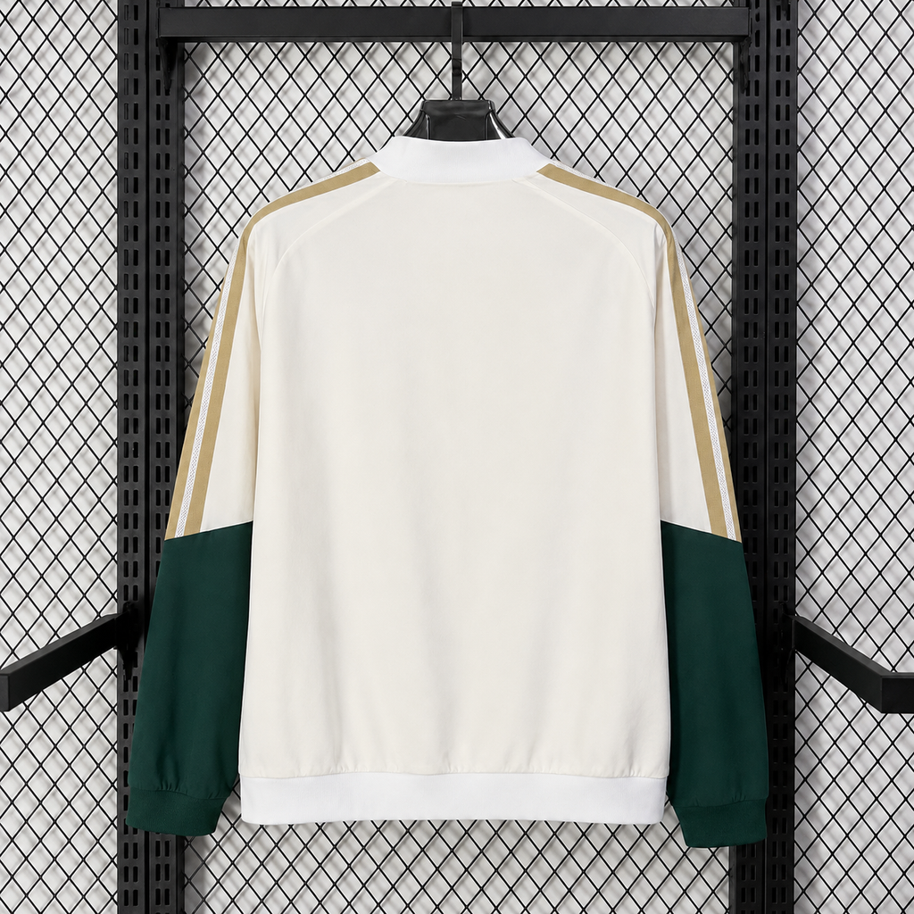 Italy 2026 White Casual Trench Windbreaker Jacket