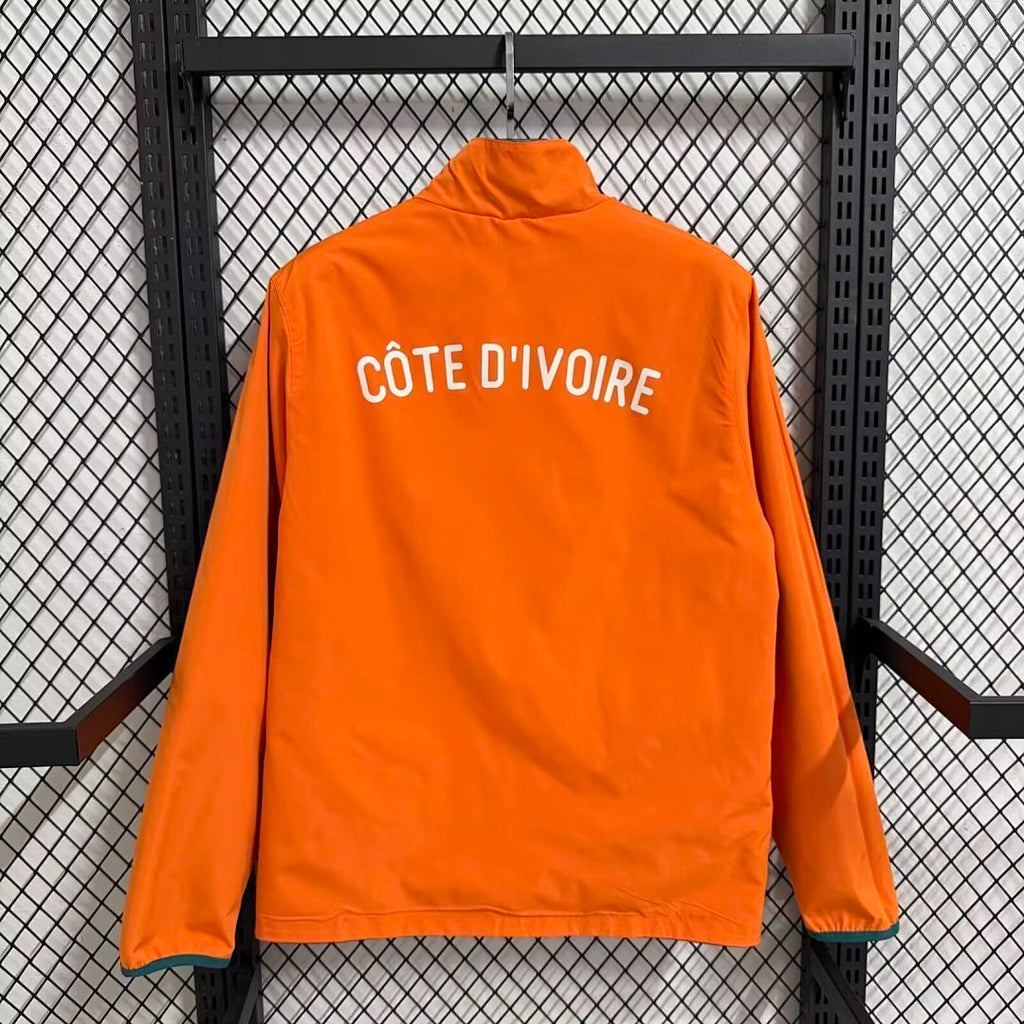 Ivory Coast 2026 Reversible Windbreaker Jacket