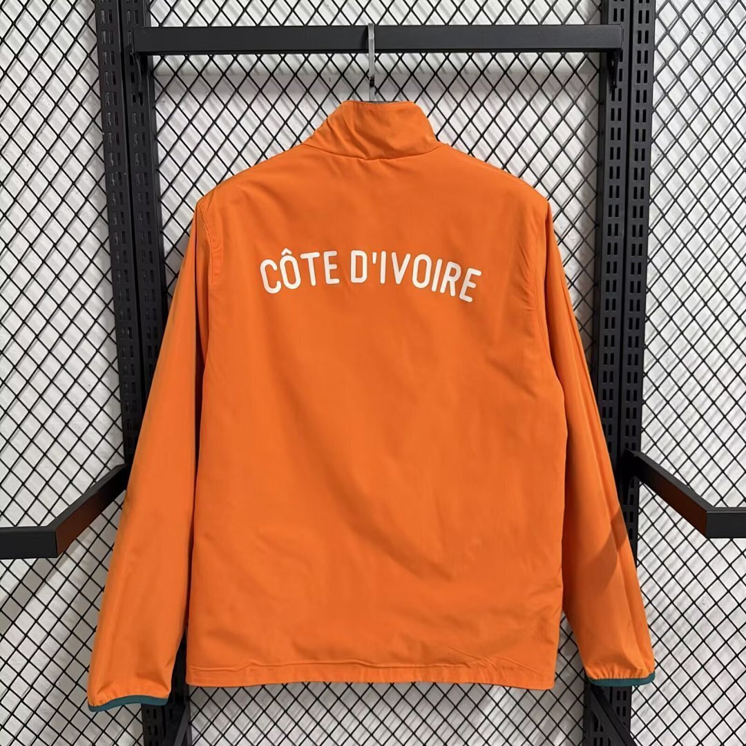 Ivory Coast 2026 Reversible Windbreaker Jacket