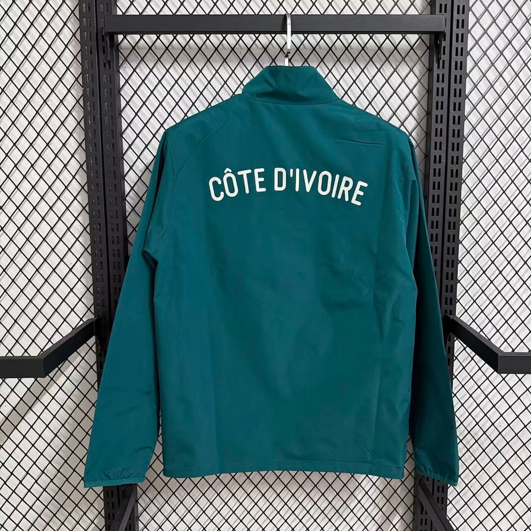 Ivory Coast 2026 Reversible Windbreaker Jacket