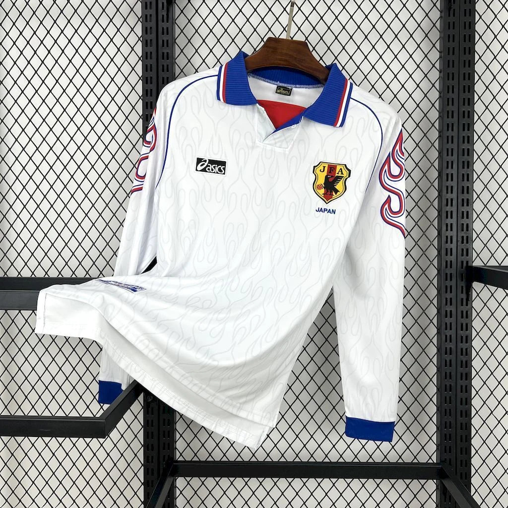 Japan 1998 Away Long Sleeve Retro Jersey
