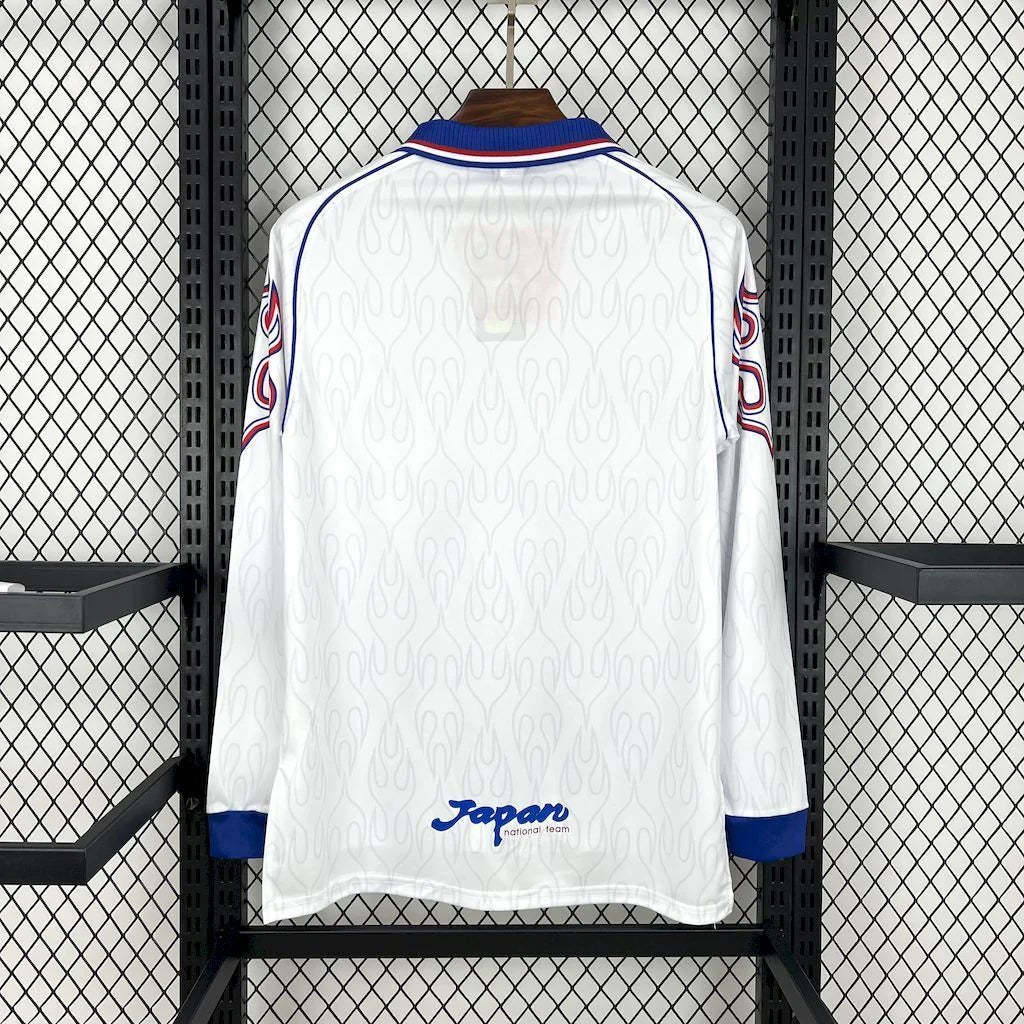 Japan 1998 Away Long Sleeve Retro Jersey