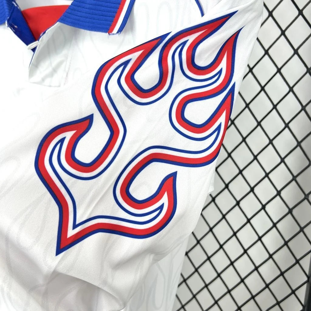 Japan 1998 Away Long Sleeve Retro Jersey