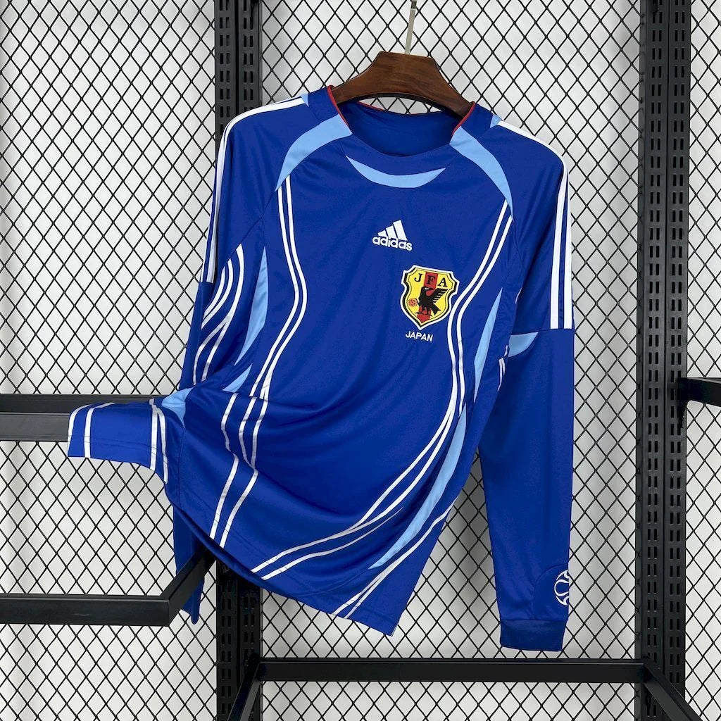 Japan 2006 Home Long Sleeve Retro Jersey