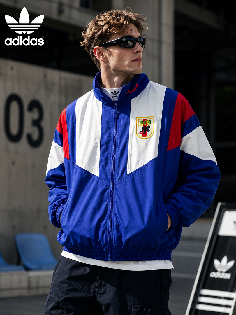 Japan 2026 Blue White Windbreaker