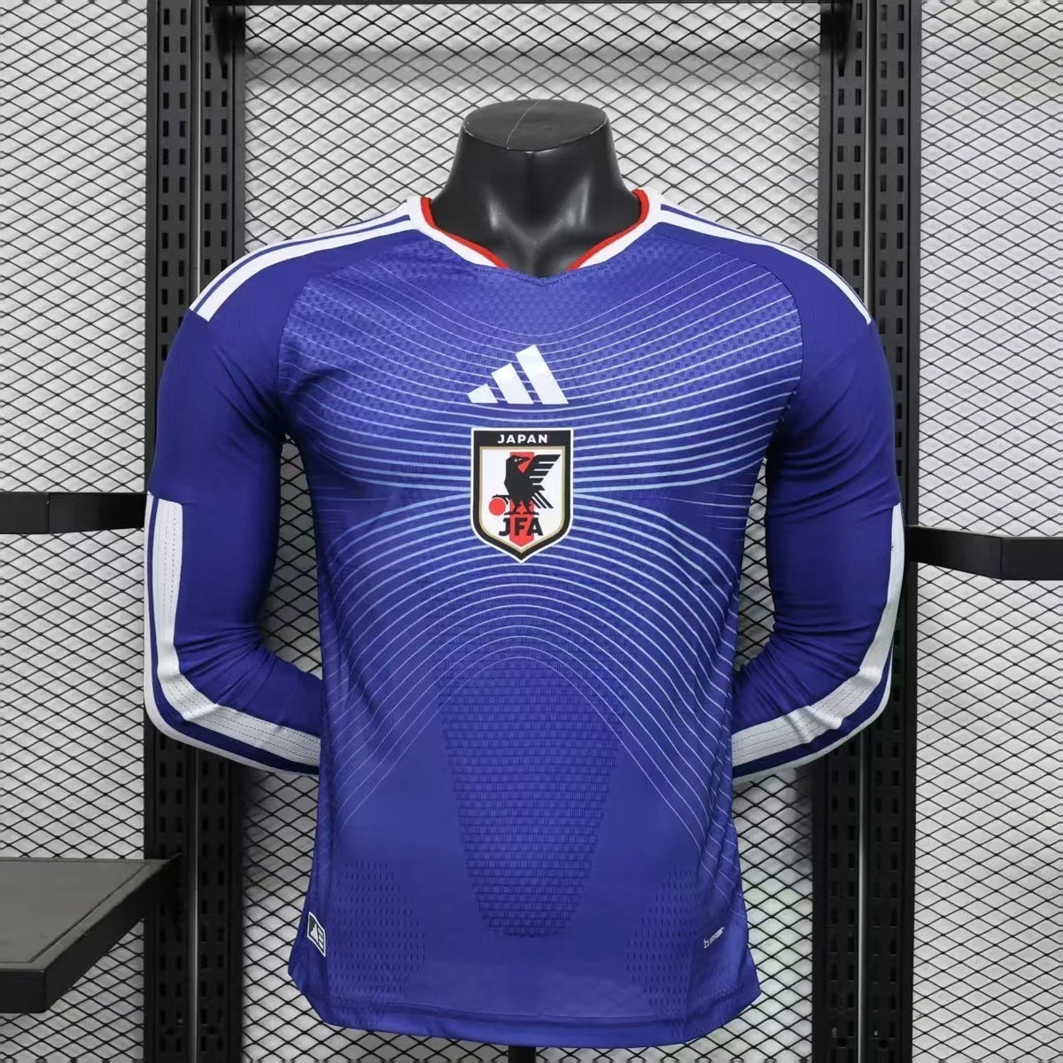 Japan 2026 Home Long Sleeve Player Jersey