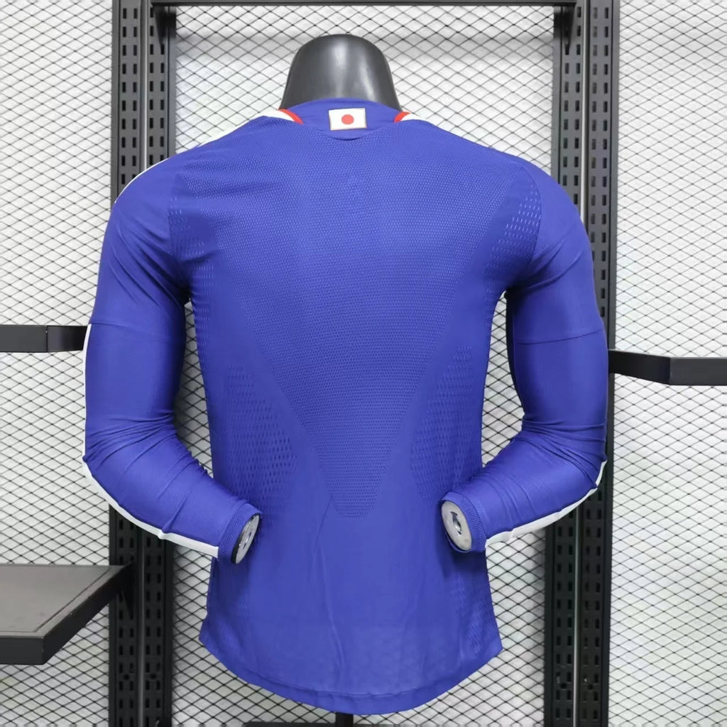 Japan 2026 Home Long Sleeve Player Jersey