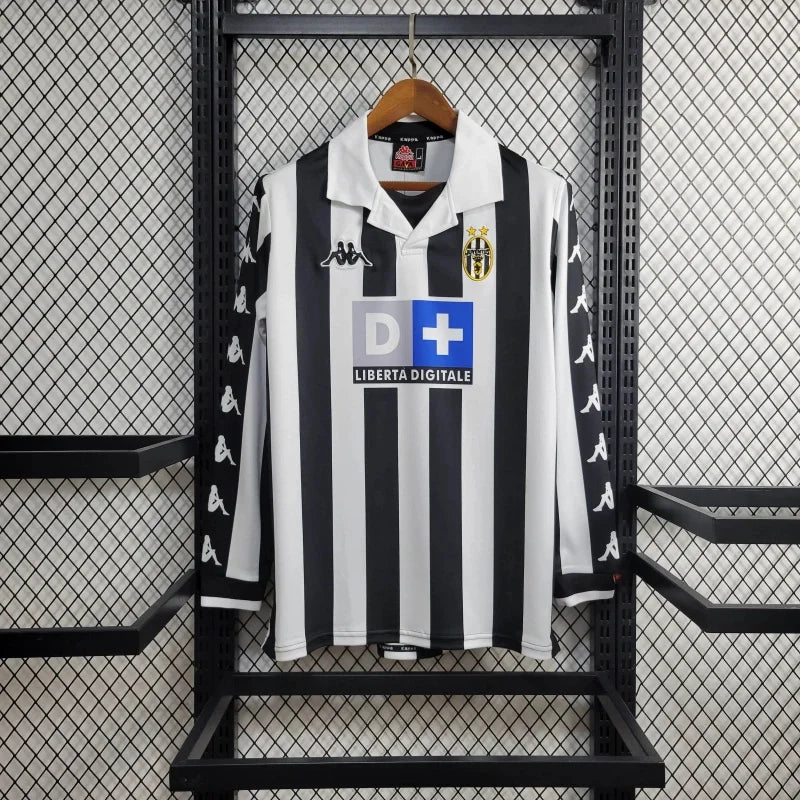 Juventus 1999/2000 Home Long Sleeve Retro Jersey