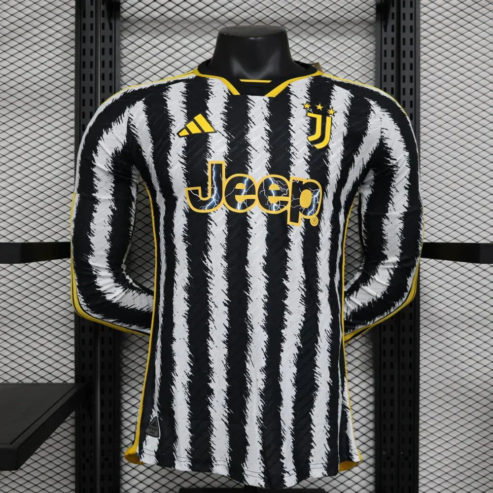 Juventus 2023/2024 Home Long Sleeve Jersey
