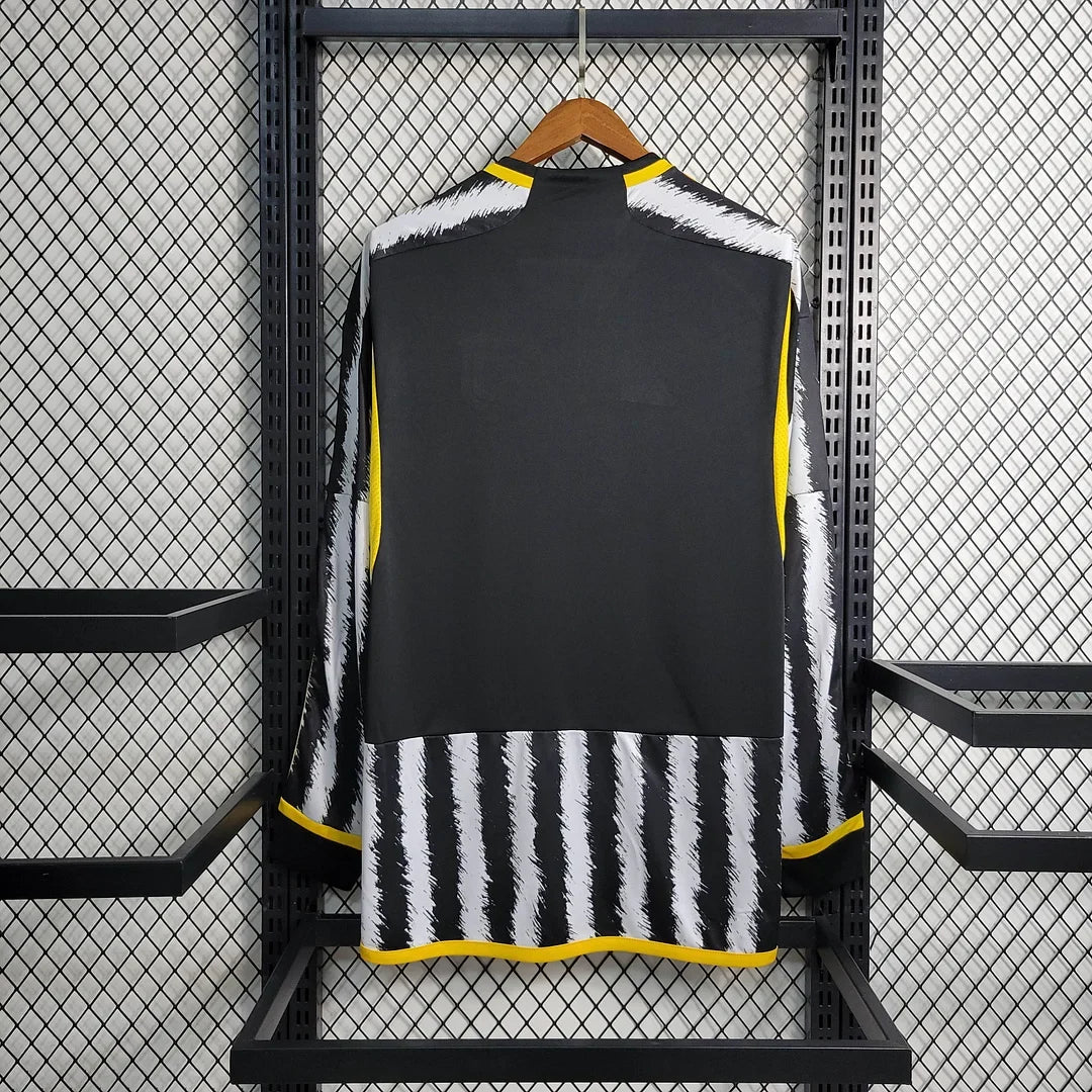 Juventus 2023/2024 Home Long Sleeve Jersey