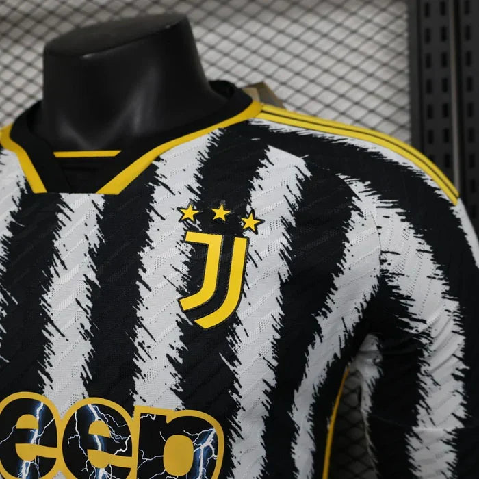 Juventus 2023/2024 Home Long Sleeve Jersey