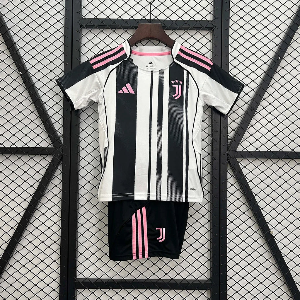 Juventus 2025/2026 Home Kit Kids Size