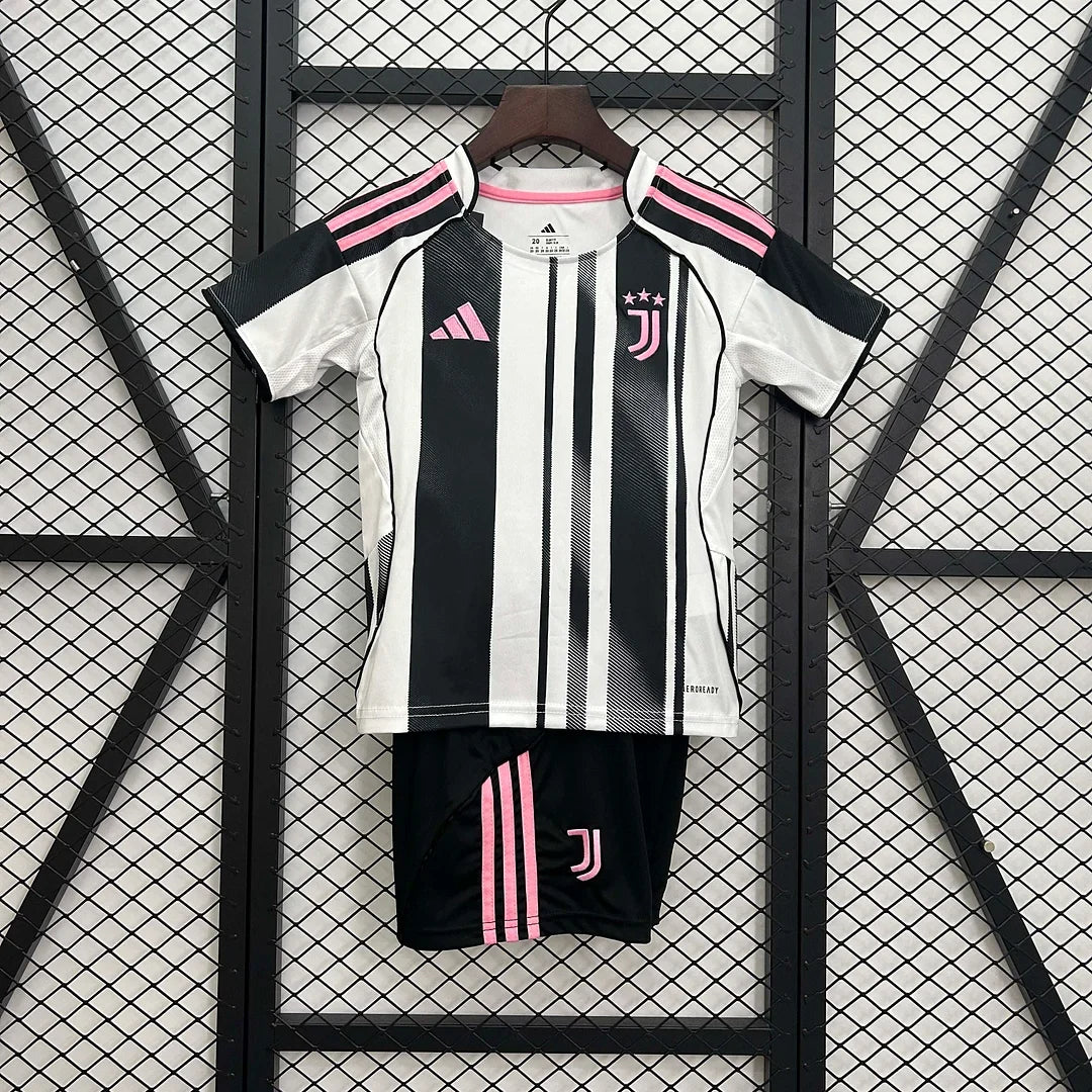 Juventus 2025/2026 Home Kit Kids Size