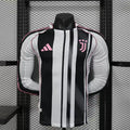 Juventus 2025/2026 Home Long Sleeve Jersey