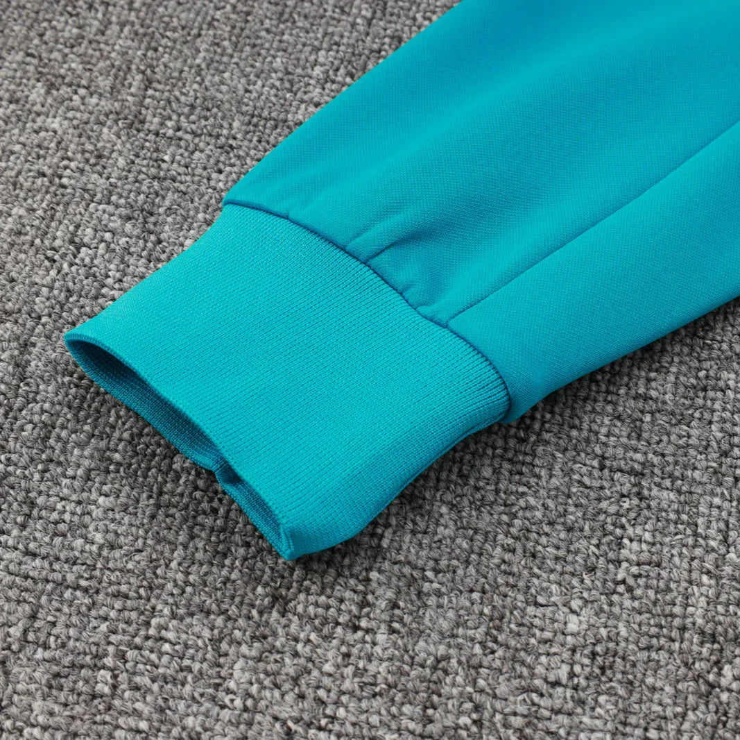 Light Blue and Black Tracksuit
