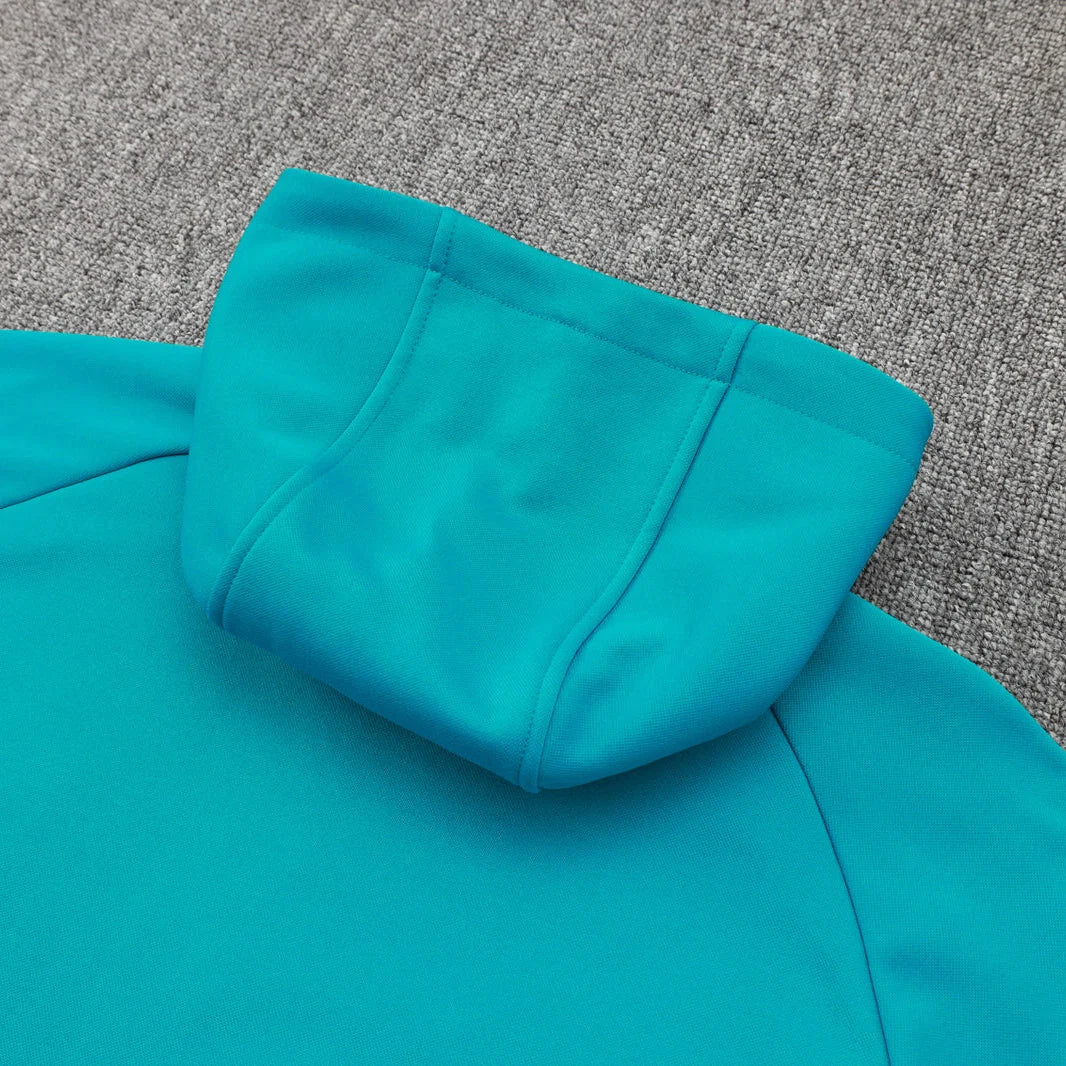 Light Blue and Black Tracksuit