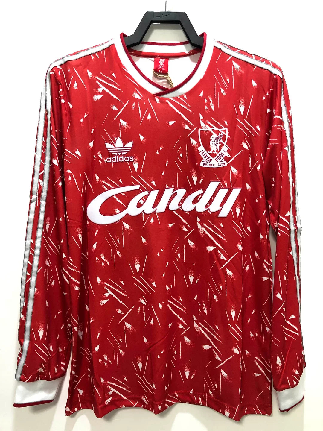 Liverpool 1989/1991 Home Long Sleeve Retro Jersey