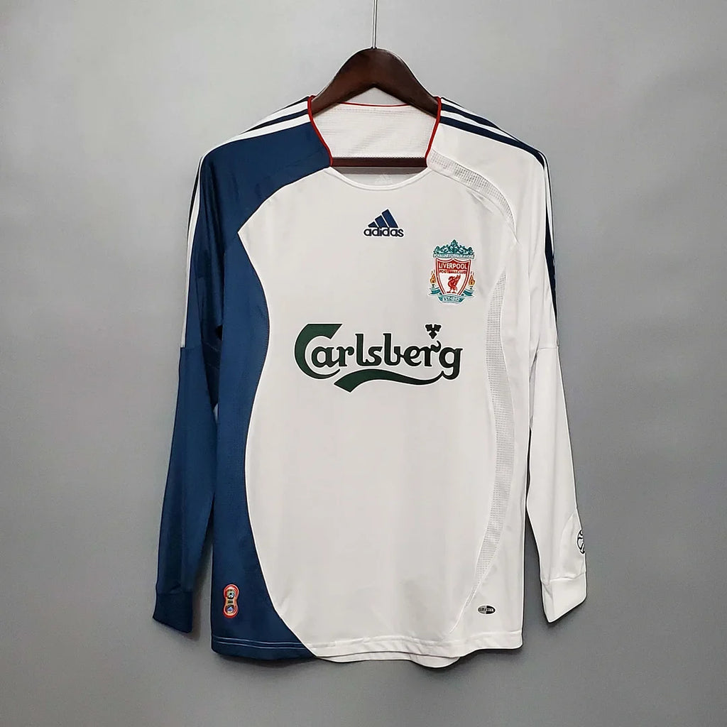 Liverpool 2006/2007 Away Long Sleeve Retro Jersey