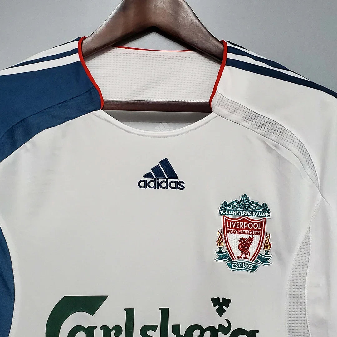 Liverpool 2006/2007 Away Long Sleeve Retro Jersey