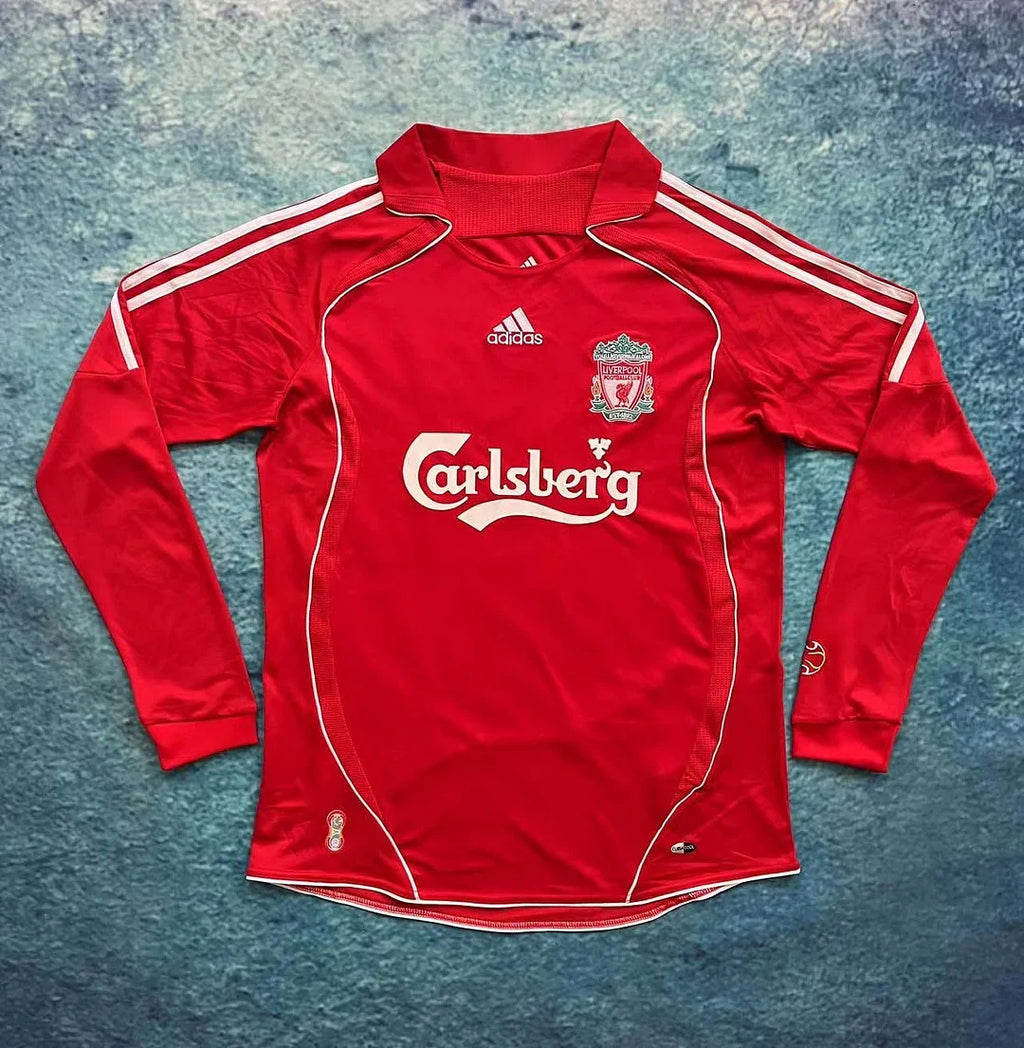 Liverpool 2006/2007 Home Long Sleeve Retro Jersey