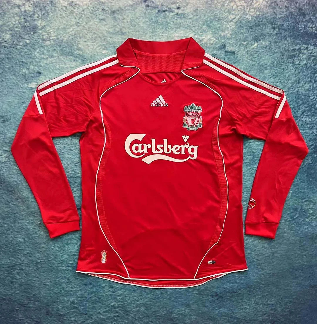 Liverpool 2006/2007 Home Long Sleeve Retro Jersey