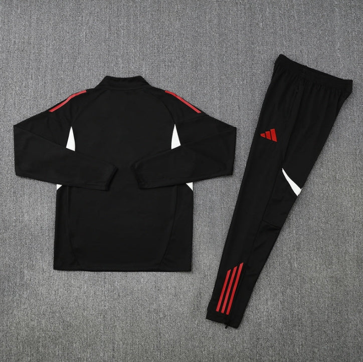 Liverpool 2025/2026 Black and Red Tracksuit