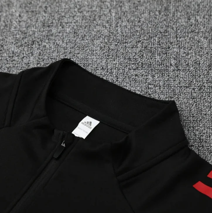 Liverpool 2025/2026 Black and Red Tracksuit