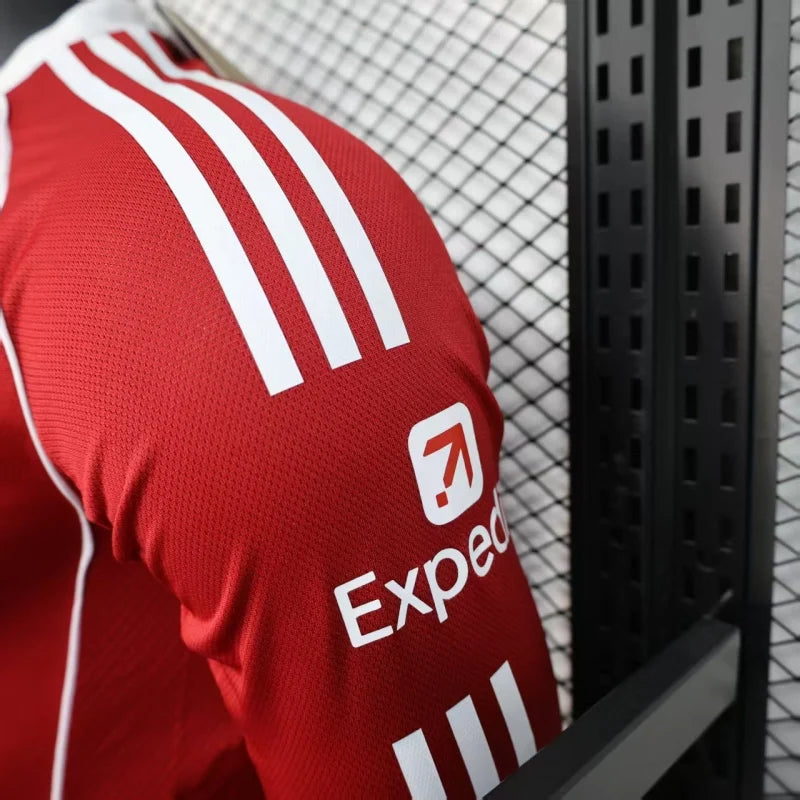 Liverpool 2025/2026 Home Long Sleeve Jersey