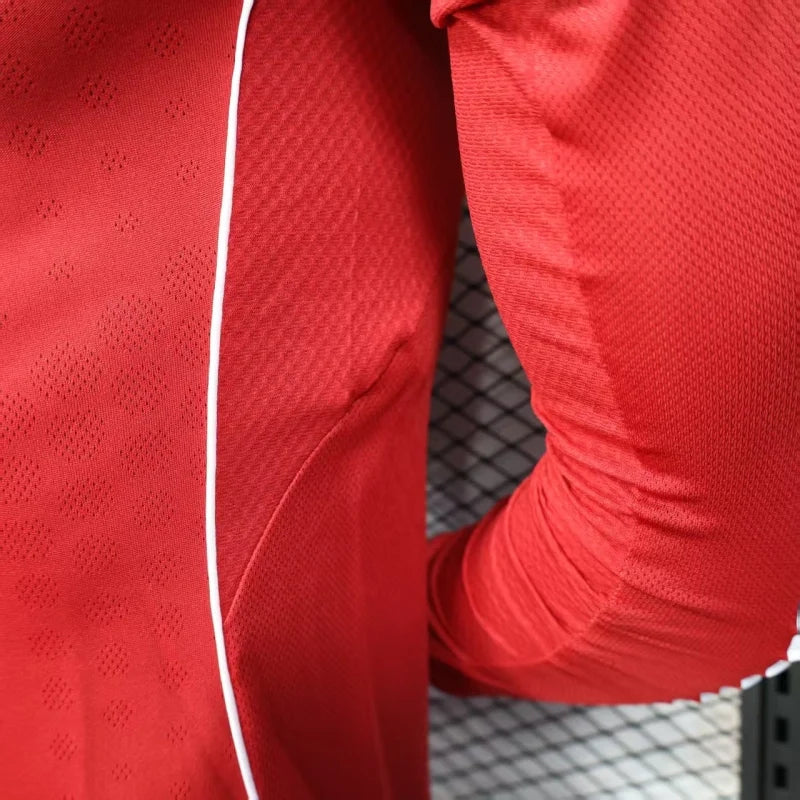 Liverpool 2025/2026 Home Long Sleeve Jersey