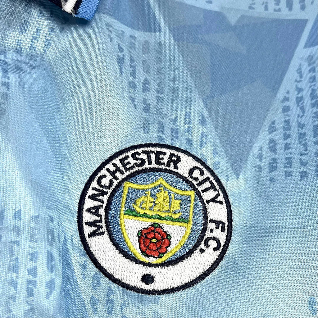 Manchester City 1989/1991 Home Retro Jersey
