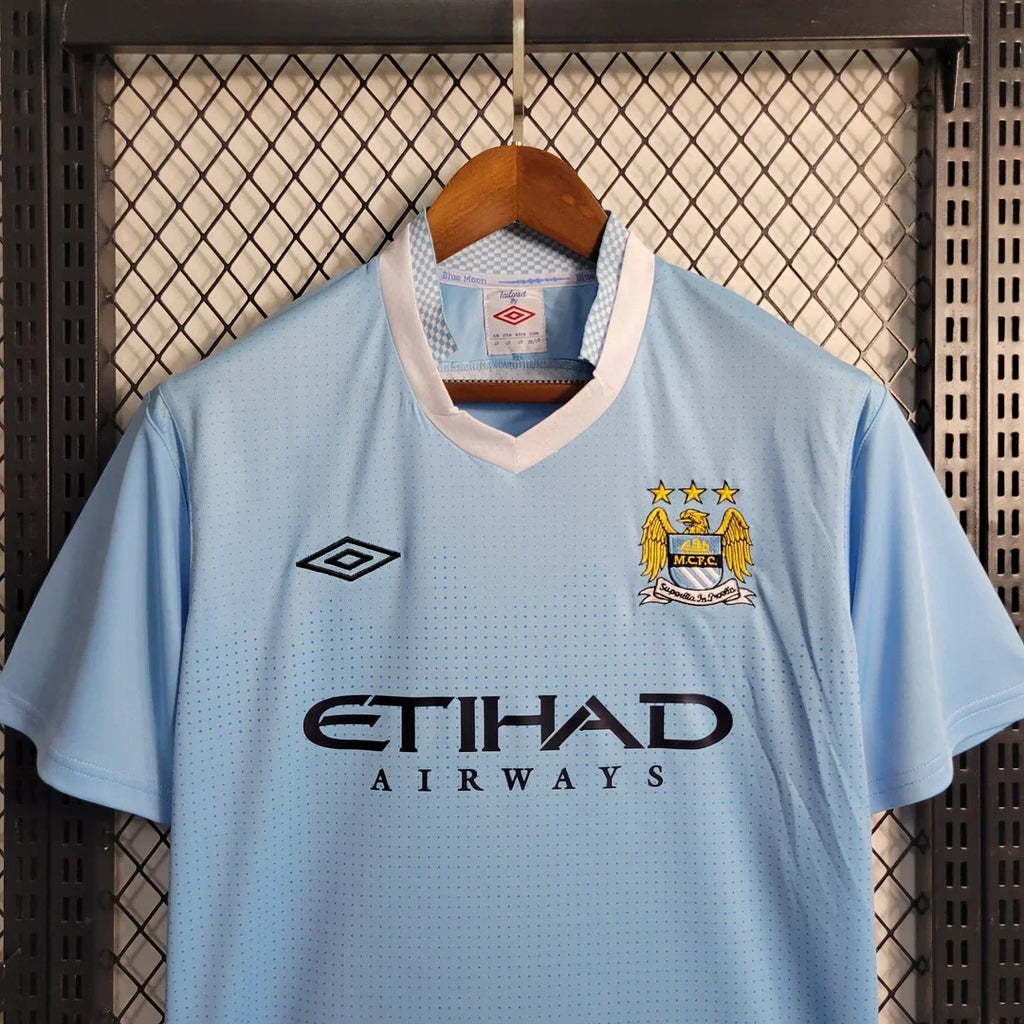 Manchester City 2011/2012 Home Retro Jersey