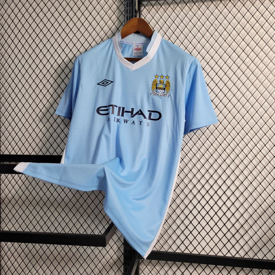 Manchester City 2011/2012 Home Retro Jersey