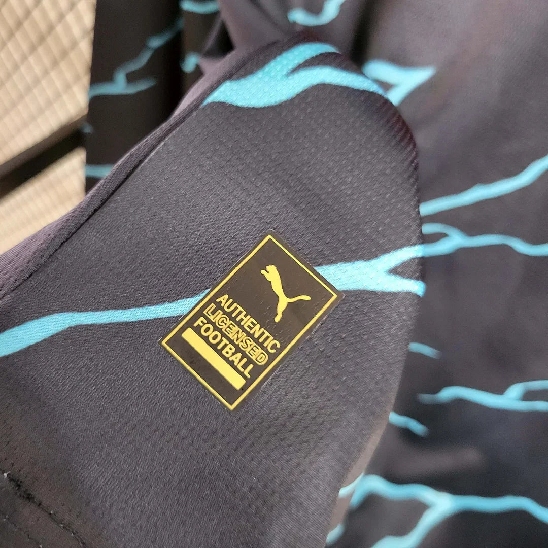 Manchester City 2023/2024 Third Away Long Sleeve Jersey