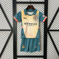 Manchester City 2024/2025 Fourth Away Jersey Kids Size