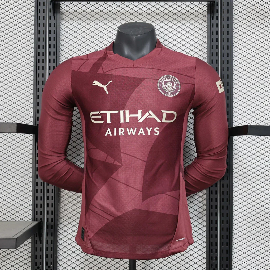 Manchester City 2024/2025 Third Away Long Sleeve Jersey
