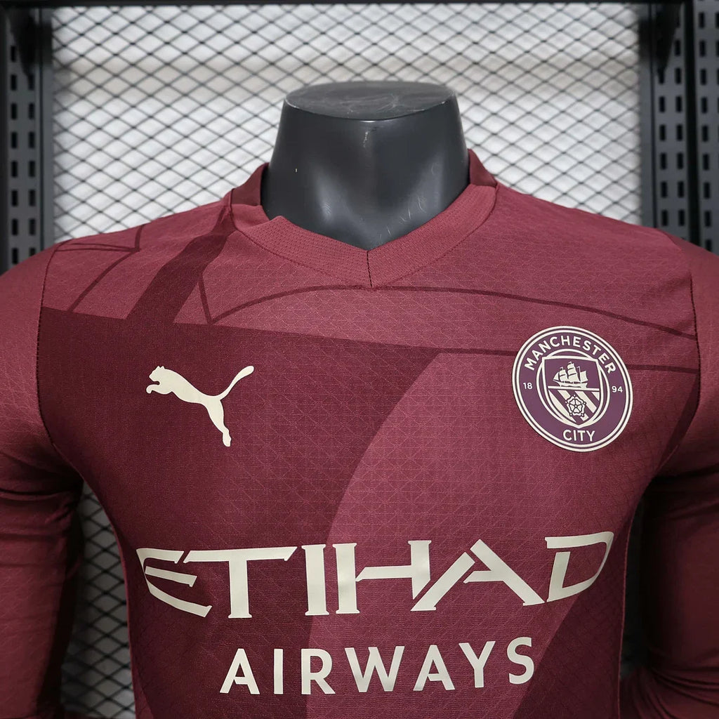 Manchester City 2024/2025 Third Away Long Sleeve Jersey