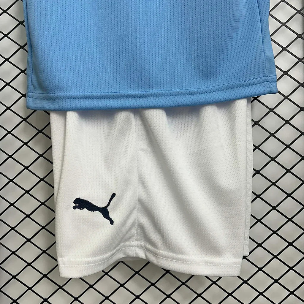 Manchester City 2025/2026 Home Jersey Kids Size