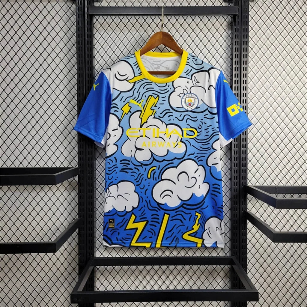 Manchester City Cloud Limited Soccer Jersey