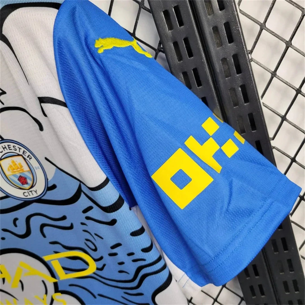 Manchester City Cloud Limited Soccer Jersey