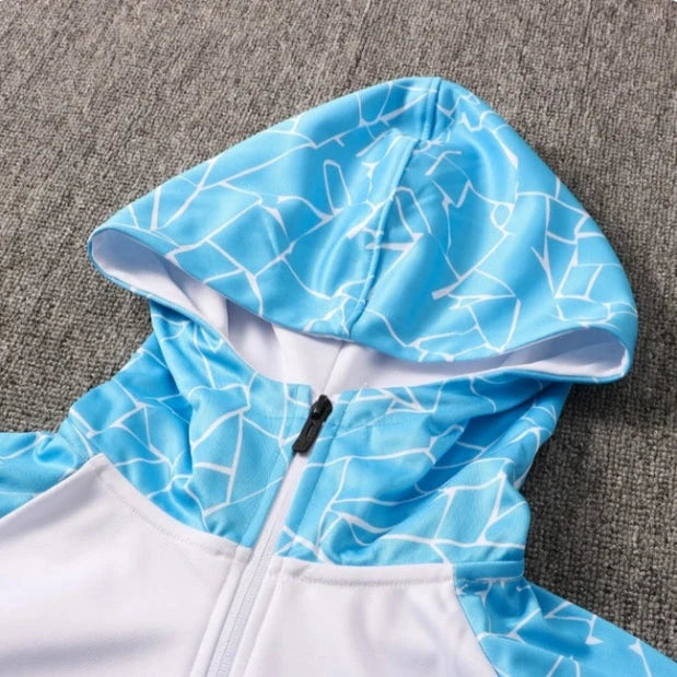 Manchester City Light Blue and White Tracksuit
