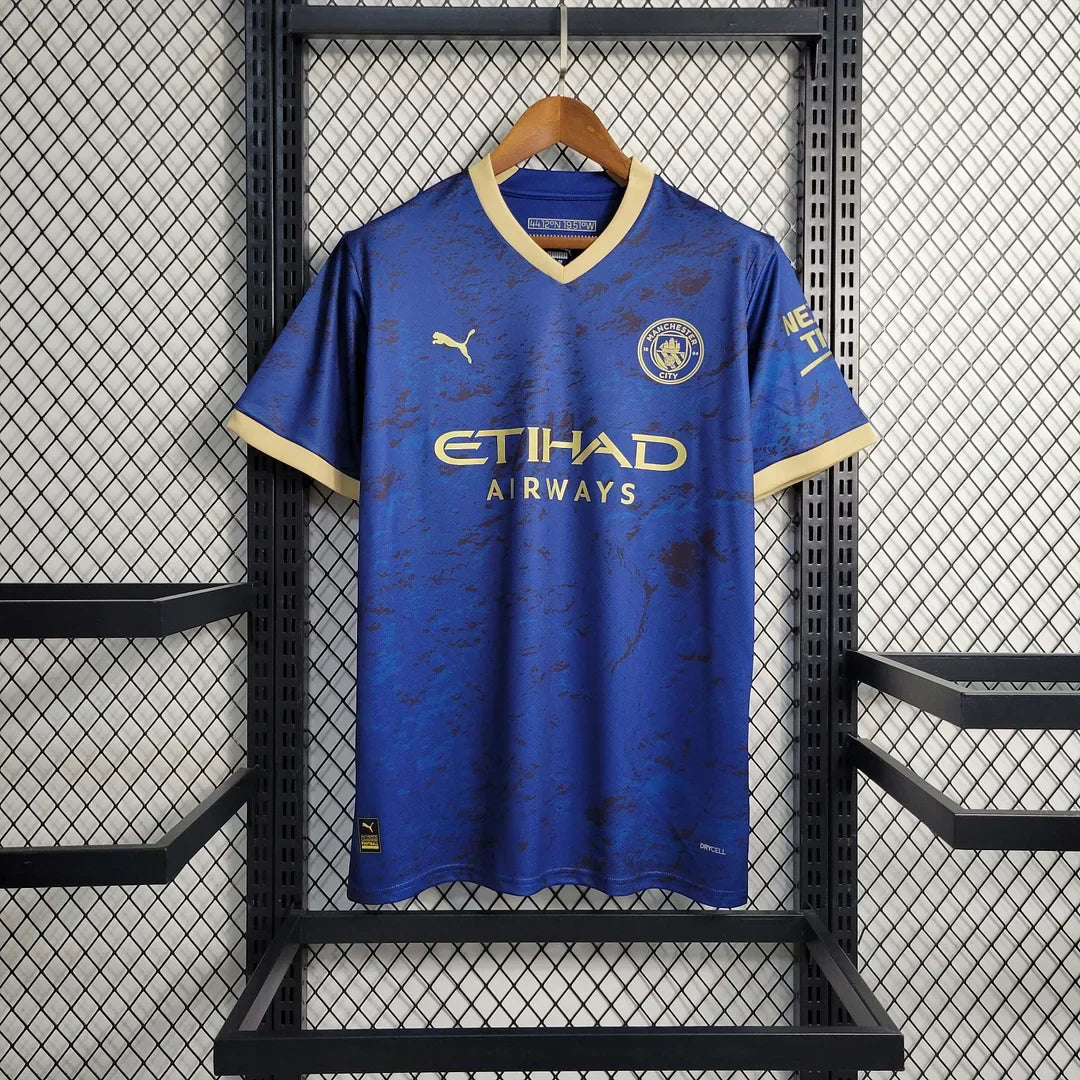 Manchester City Navy Fusion Limited Jersey