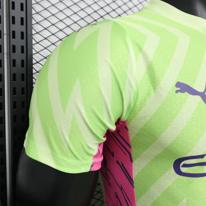 Manchester City Neon Pulse City Limited Jersey