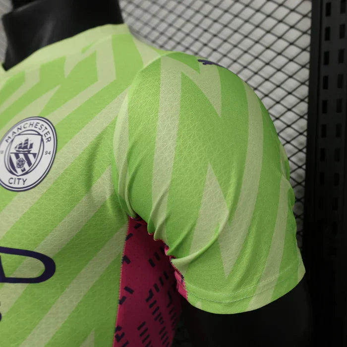 Manchester City Neon Pulse City Limited Jersey