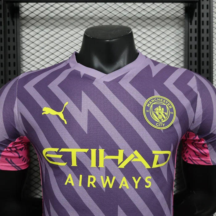 Manchester City Violet Velocity Jersey